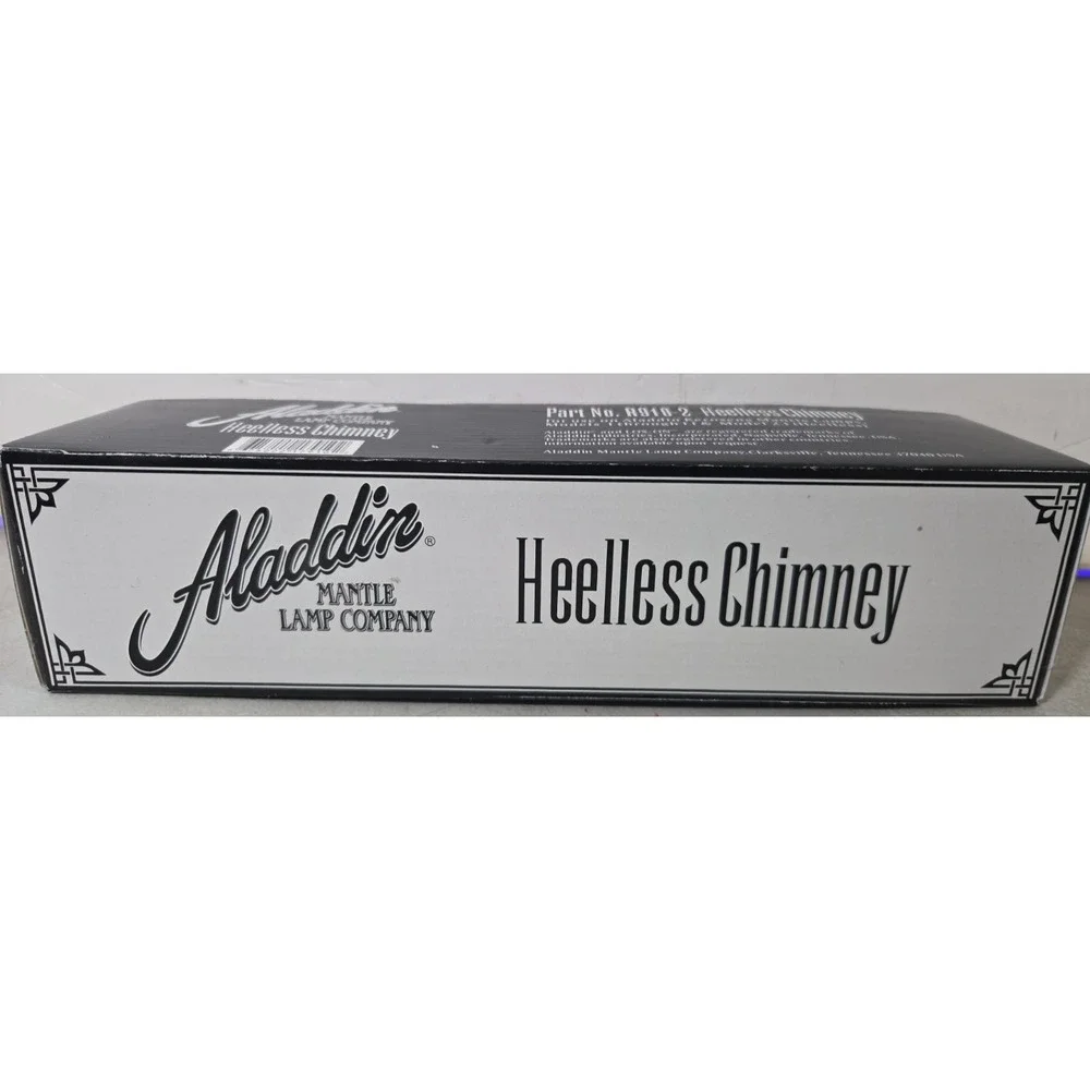 Aladdin Mantle Lamp Company HeelLess Chimney Model R-910-2 For Model 1-11 & 23